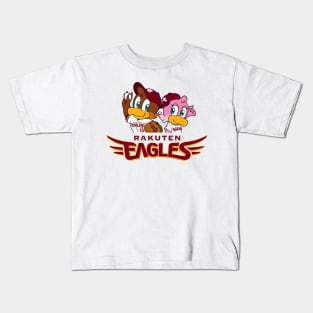 Tohoku Rakuten Golden Eagles 2 Kids T-Shirt